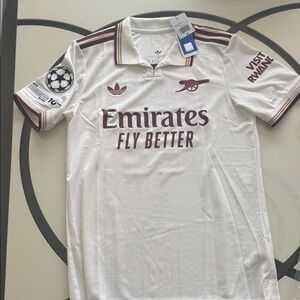 Brand New Arsenal Jersey Rice